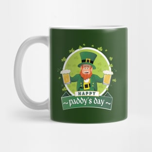 Happy Paddys Day Leprechaun Mug